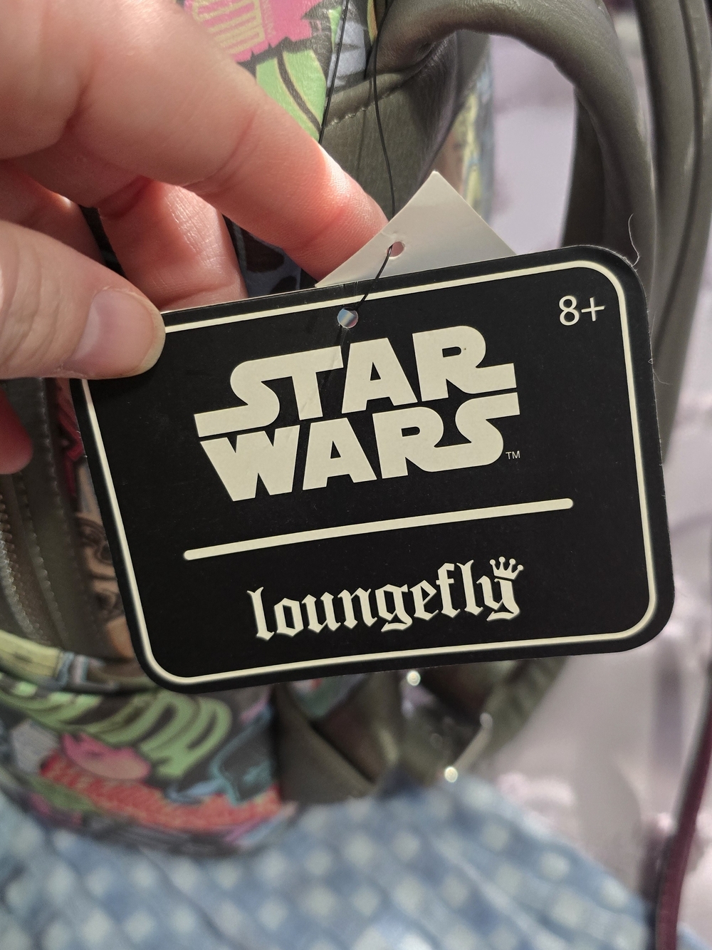 Star Wars Loungefly Backpack with Pastel Pop Art - Picture 5 of 5